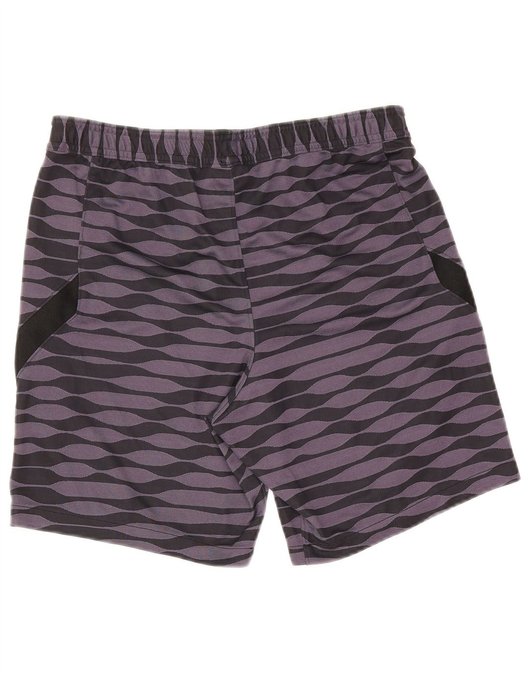 Nike Short de sport slim pour homme en polyester géométrique violet moyen