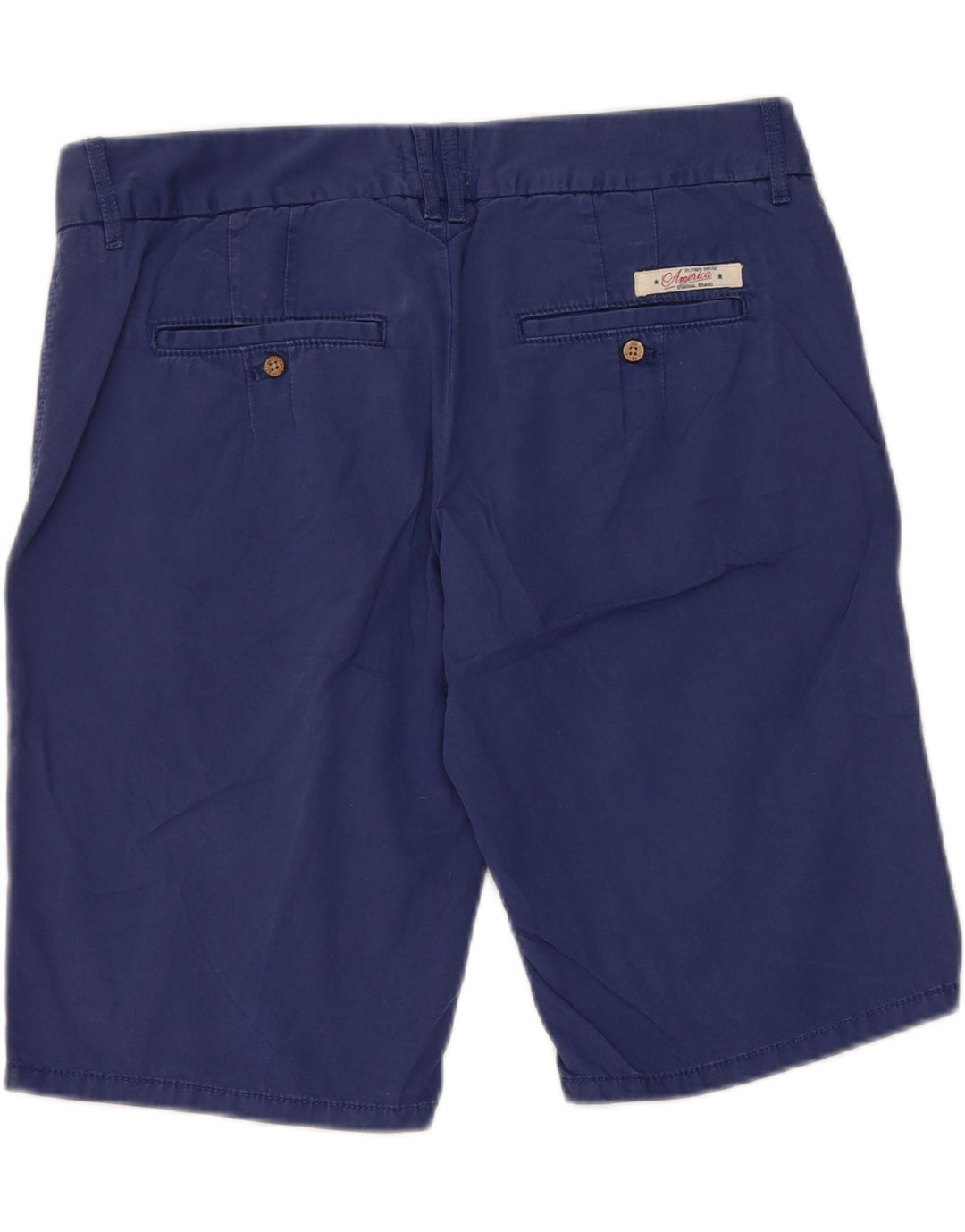 Tommy Hilfiger Short Chino Femme W28 Bleu Moyen Coton
