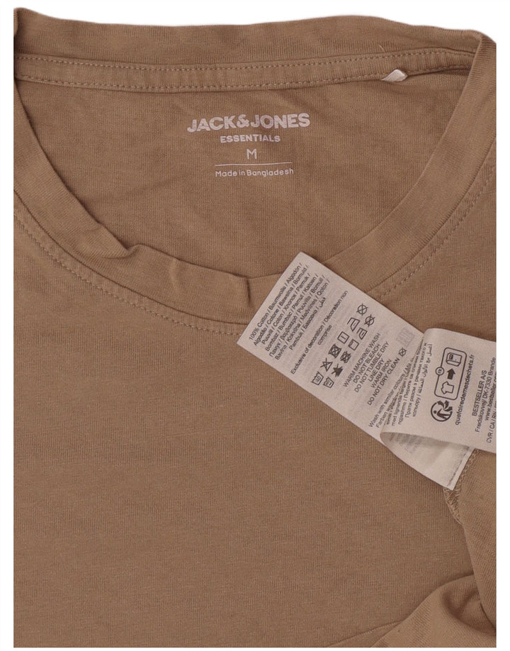 Jack & Jones T-Shirt Homme Marron Moyen Coton