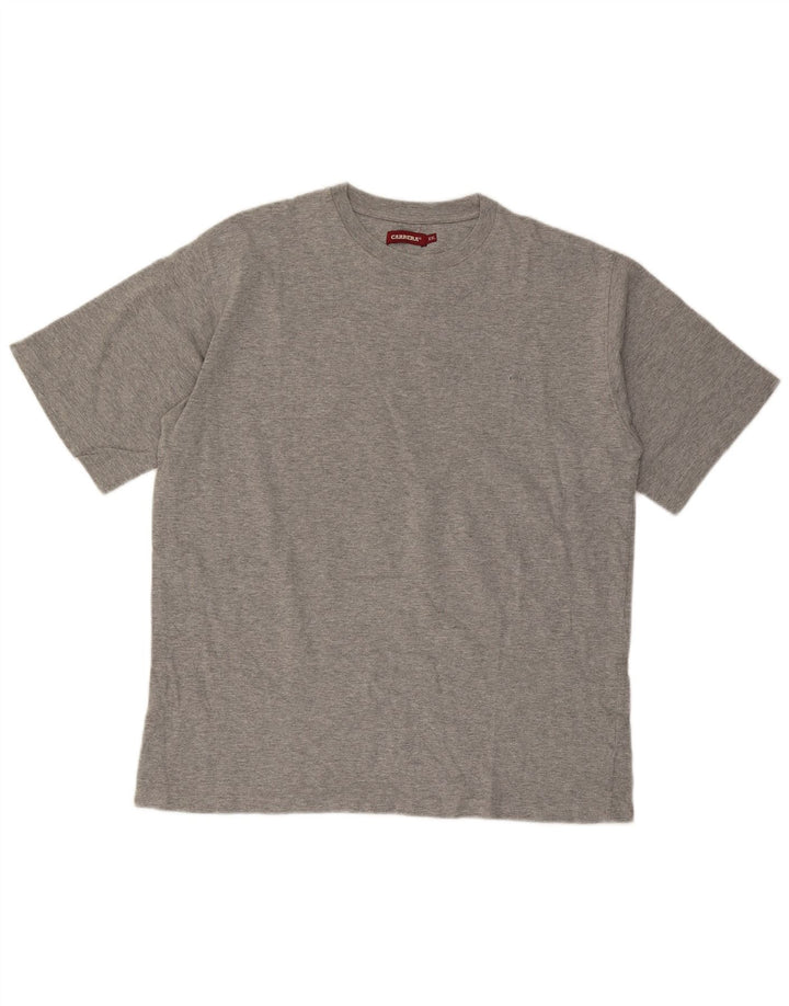 Carrera T-Shirt Homme Top 2XL Gris Moucheté Coton