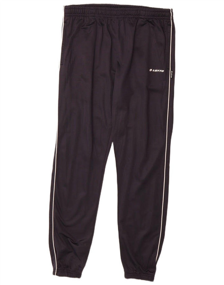 LOTTO Mens Tracksuit Trousers Joggers XL  Navy Blue Polyester