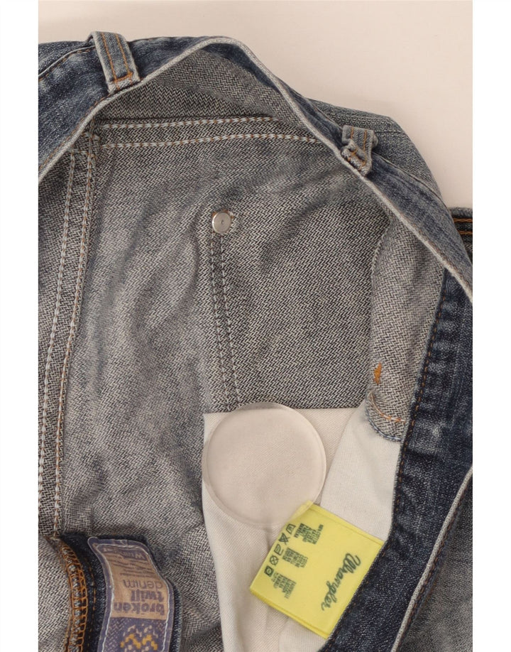 Wrangler Jean droit homme W36 L30 bleu coton