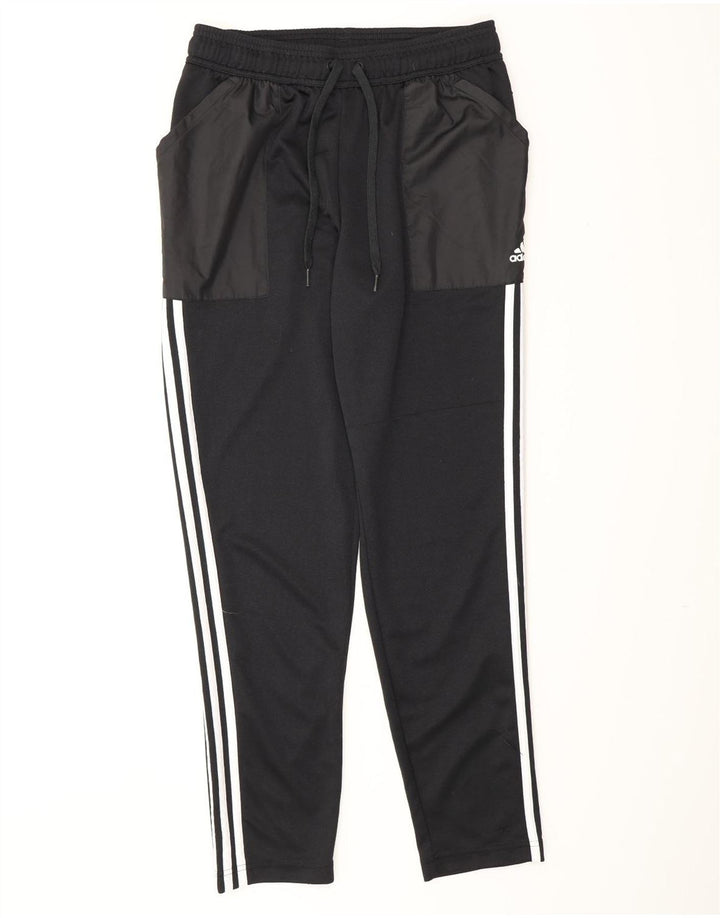 Adidas Pantalon de Survêtement Aeroready Homme Noir Moyen Polyester Colorblock