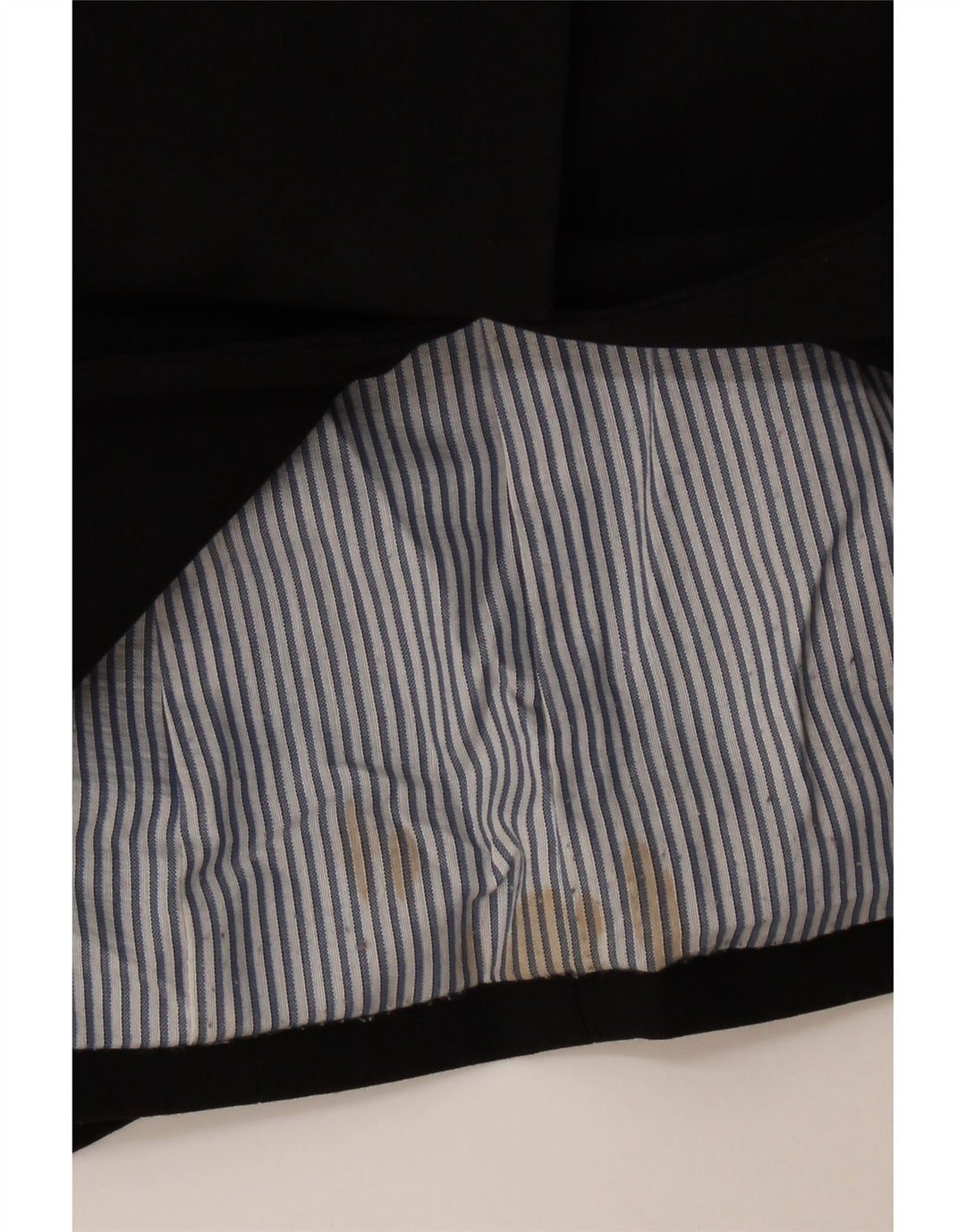 ZARA Femme 1 Bouton Blazer Veste UK 10 Petit Noir Polyester