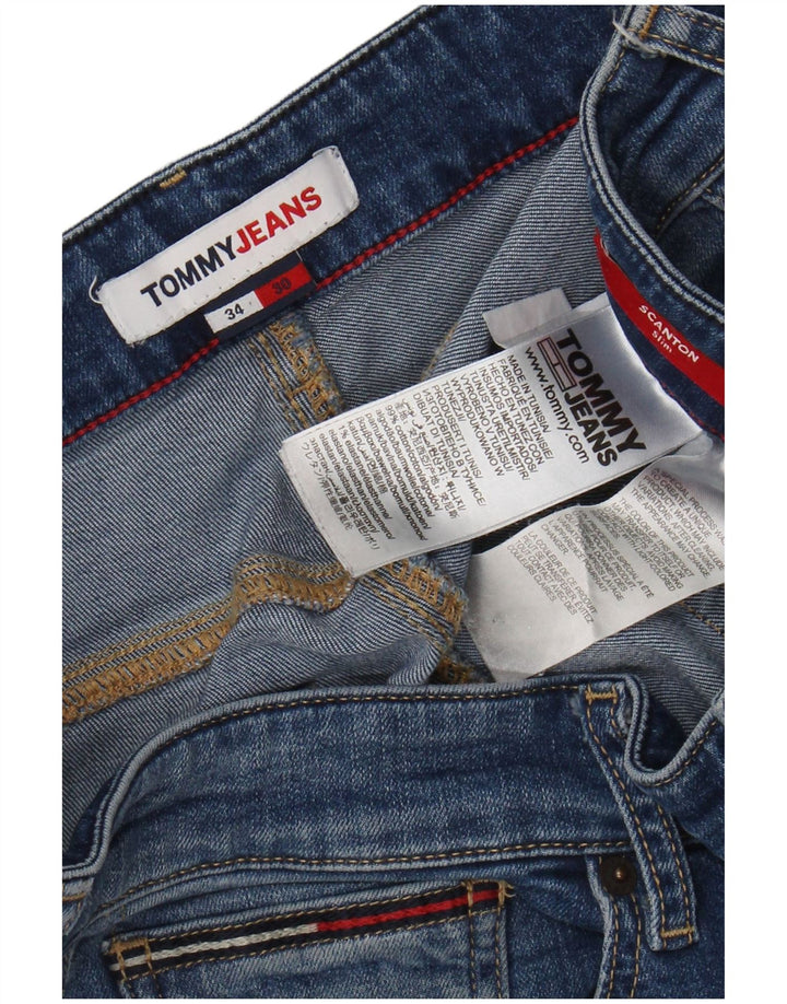 TOMMY HILFIGER Jean Slim Scanton W34 L27 Homme Bleu Coton