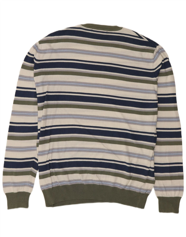 MARLBORO CLASSICS Pull à col rond pour homme Large Multicolore