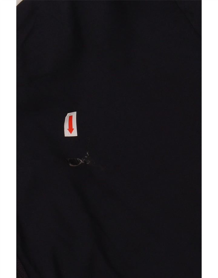 PUMA Veste de survêtement à capuche pour homme Taille L Bleu marine Colorblock
