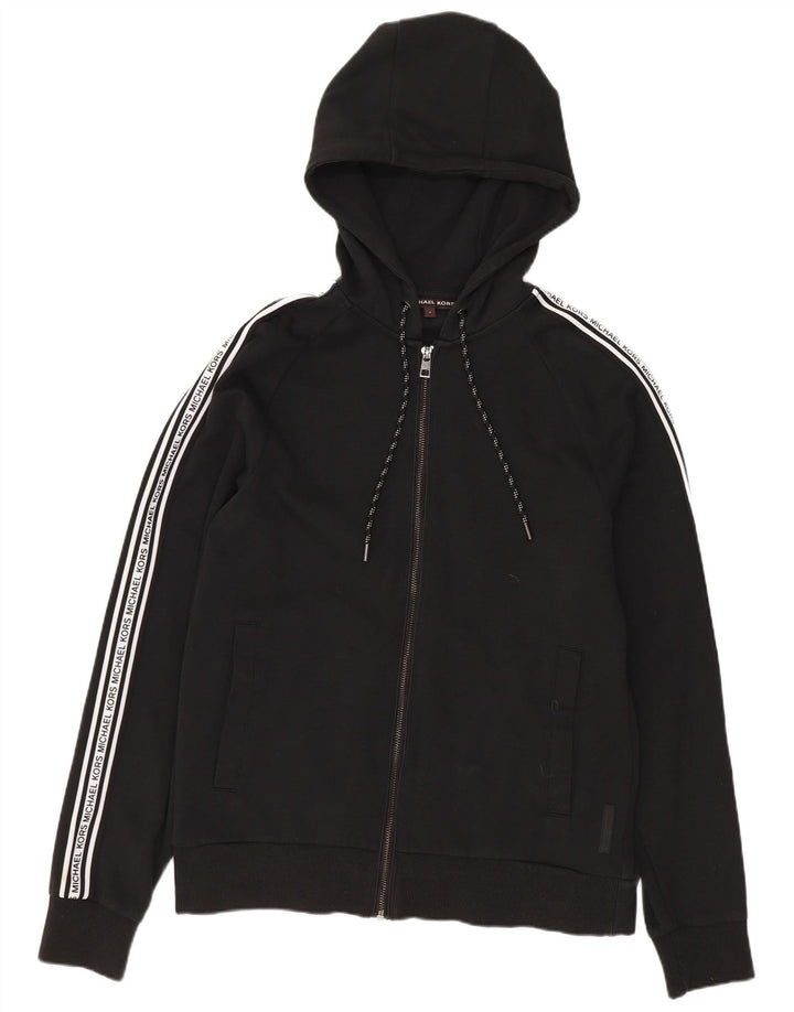 MICHAEL KORS Pull à capuche zippé graphique pour homme Small Noir Colourblock