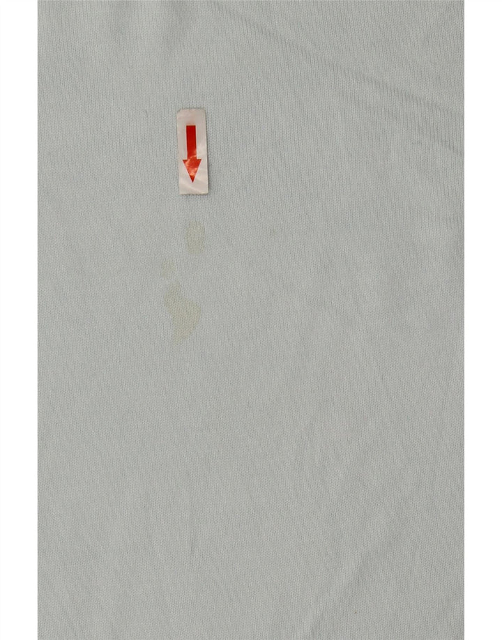 Zara T-Shirt Homme Haut Large Bleu