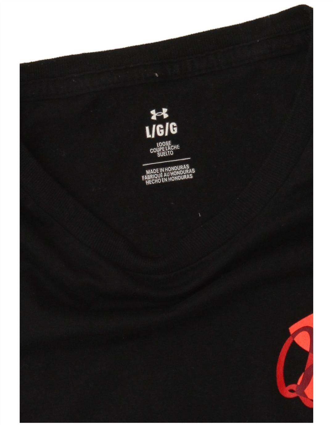 Under Armour T-Shirt Graphique Homme Grand Noir