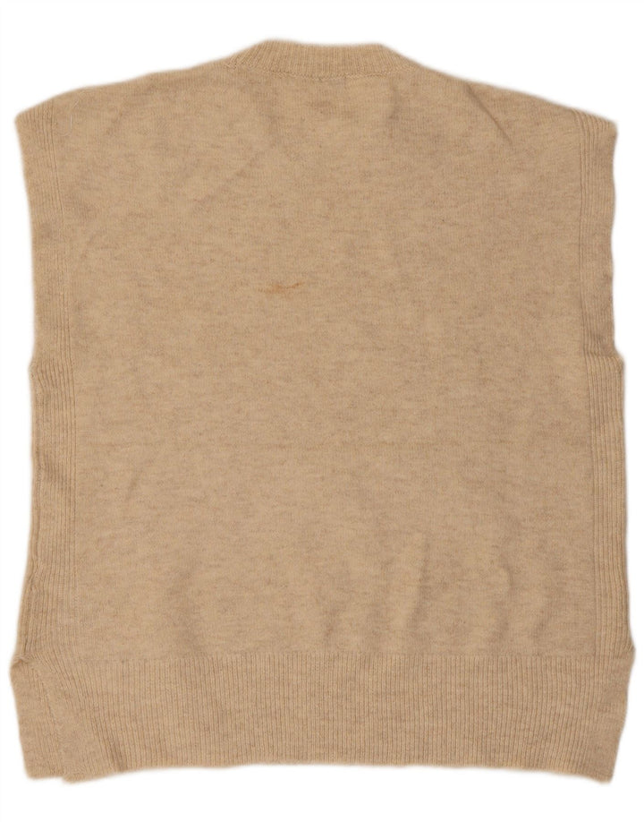 Marks & Spencer Débardeur pour femme UK 14 Acrylique beige moyen