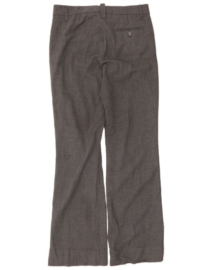 Zara Pantalon Chino Bootcut Femme EU 38 Small W28 L32 Gris