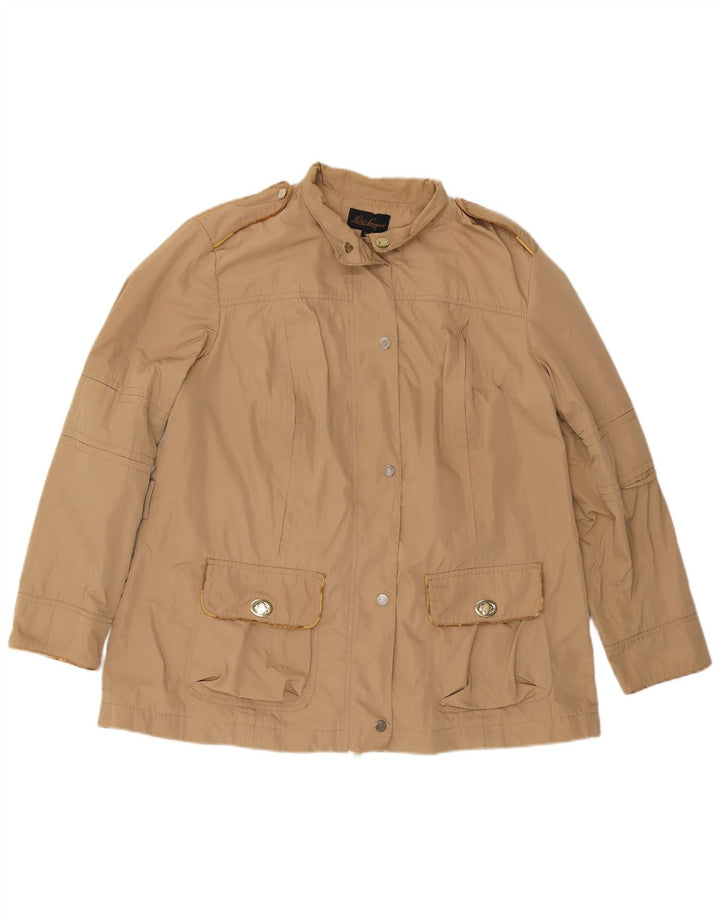 LUISA SPAGNOLI Veste Militaire Femme IT 50 XL Beige Polyester