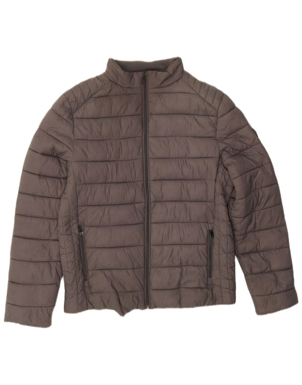 Liu Jo Veste matelassée pour homme UK 40 Large Gris Polyamide