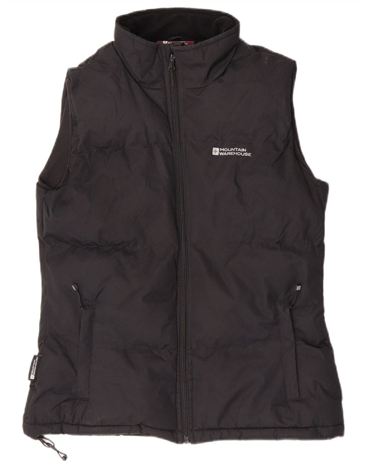Mountain Warehouse Gilet rembourré surdimensionné pour femme UK 10 Small Noir