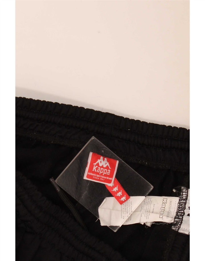 Kappa Pantalon de Survêtement Graphique Homme Noir Colorblock