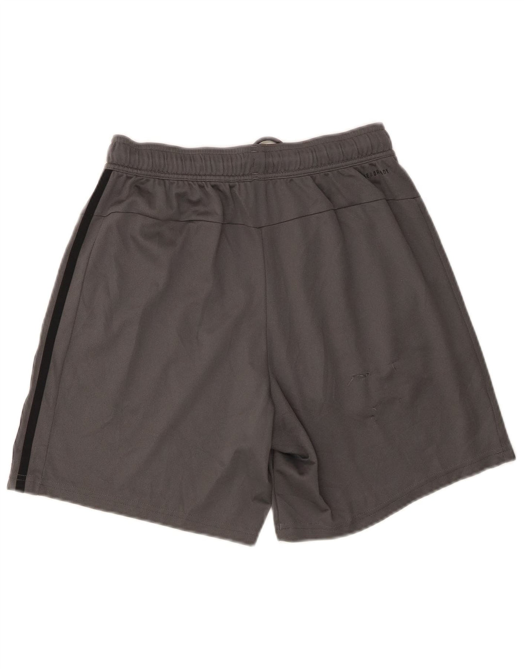 Adidas Short de sport coupe régulière pour homme, petit, gris, polyester