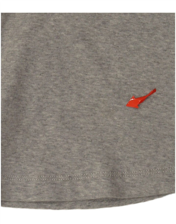 TOMMY HILFIGER Polo à manches longues pour femme UK 8 Small Gris