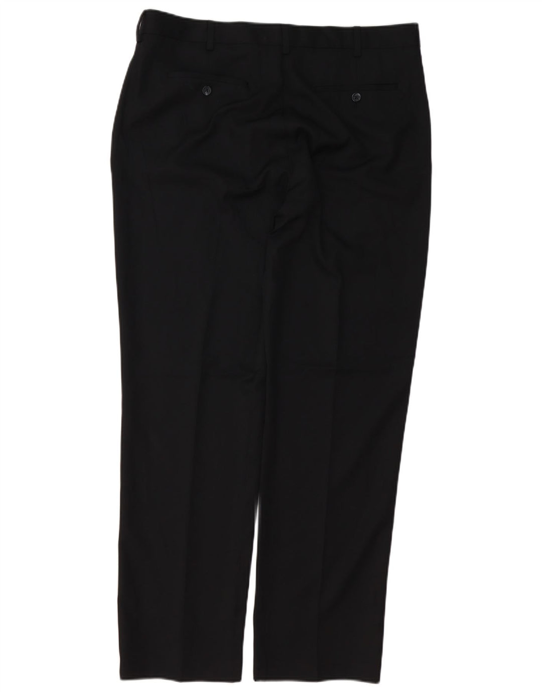 Izod Pantalon de Costume Droit Homme W36 L32 Noir Polyester