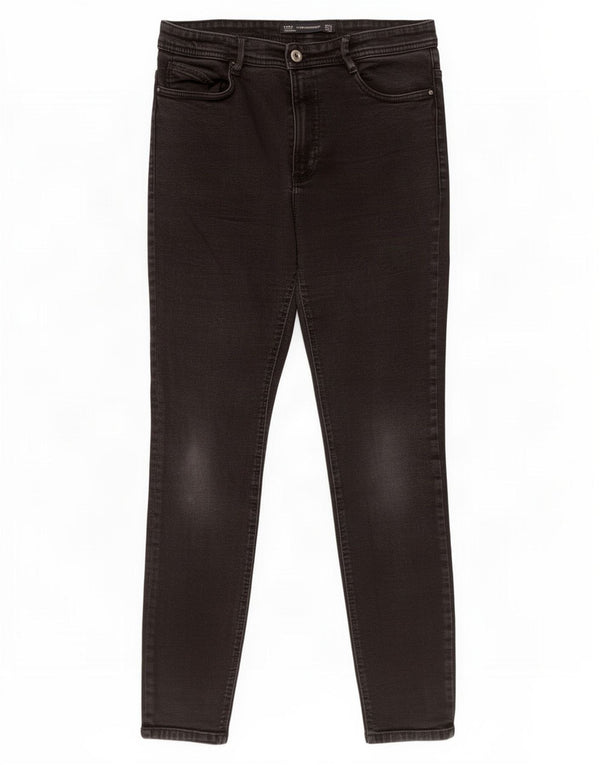 Zara Womens Trafaluc Skinny Jeans EU 42 Large W32 L27 Black