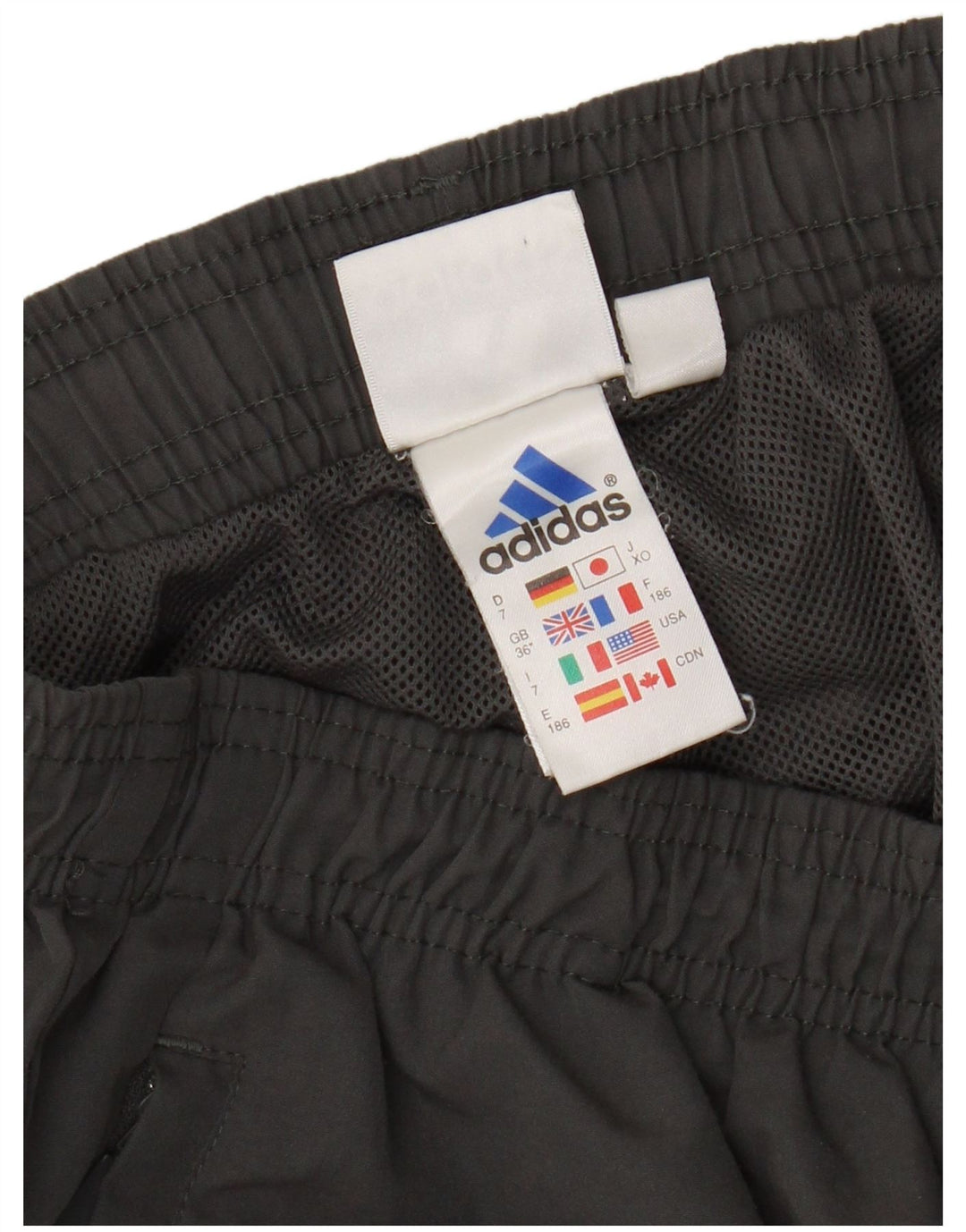 Adidas Pantalon de survêtement pour homme Large Gris Polyester