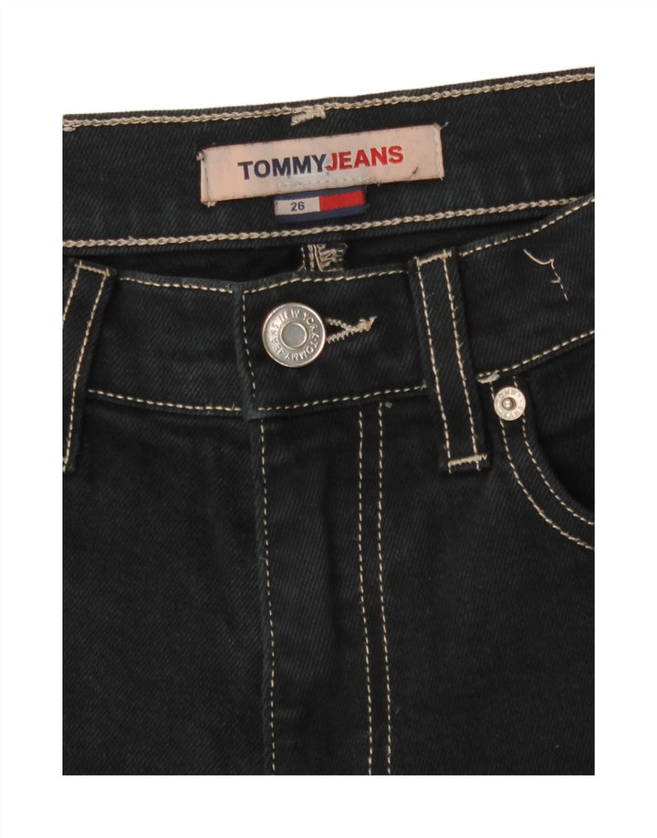 Tommy Hilfiger Short en jean W26 pour femme Petit Noir