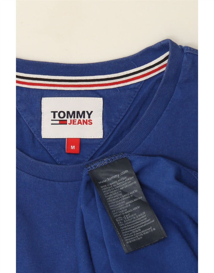 Tommy Hilfiger T-Shirt Homme Bleu Moyen Coton