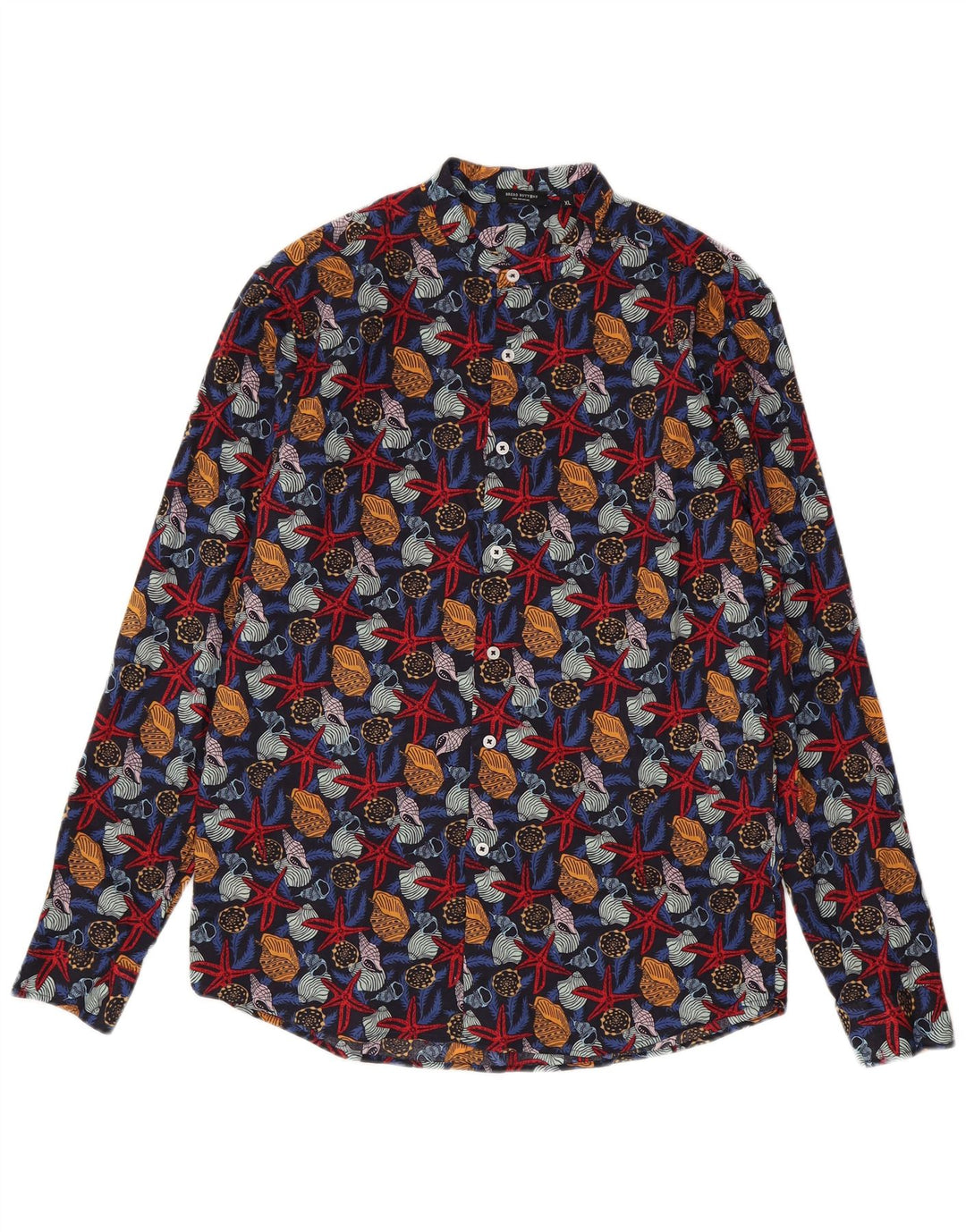 Bread & Buttons Chemise Homme XL Coton Imprimé Animal Multicolore