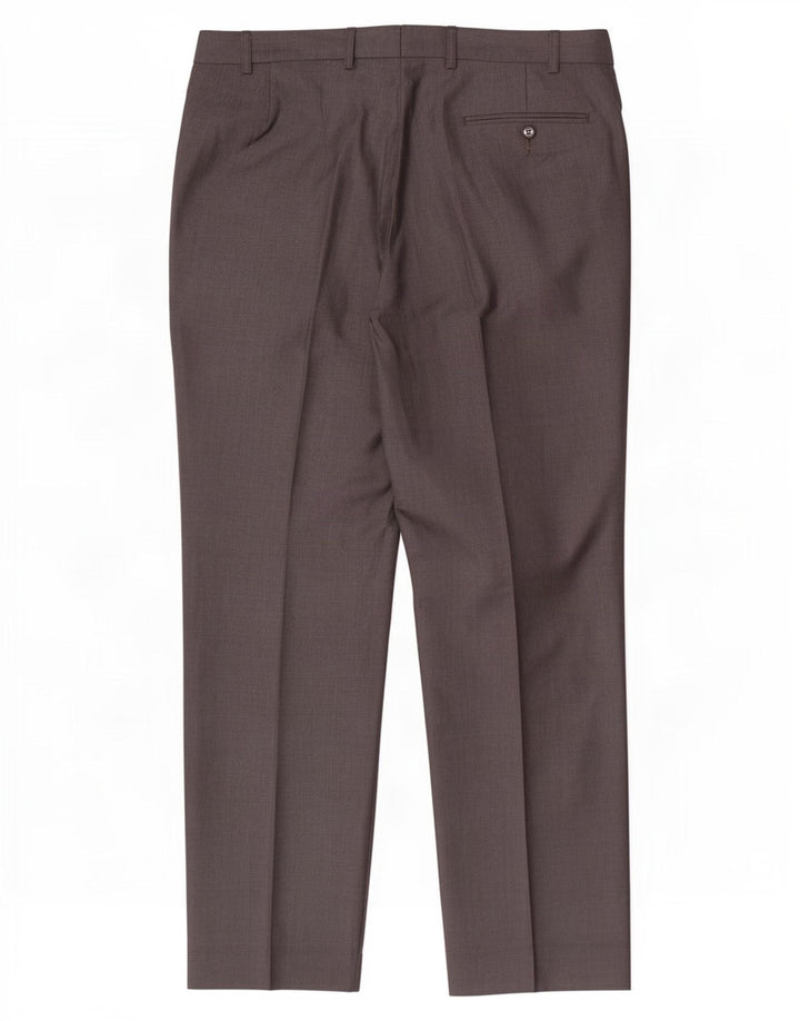 Marks & Spencer Pantalon de costume droit autographe pour homme W36 L31 Gris laine