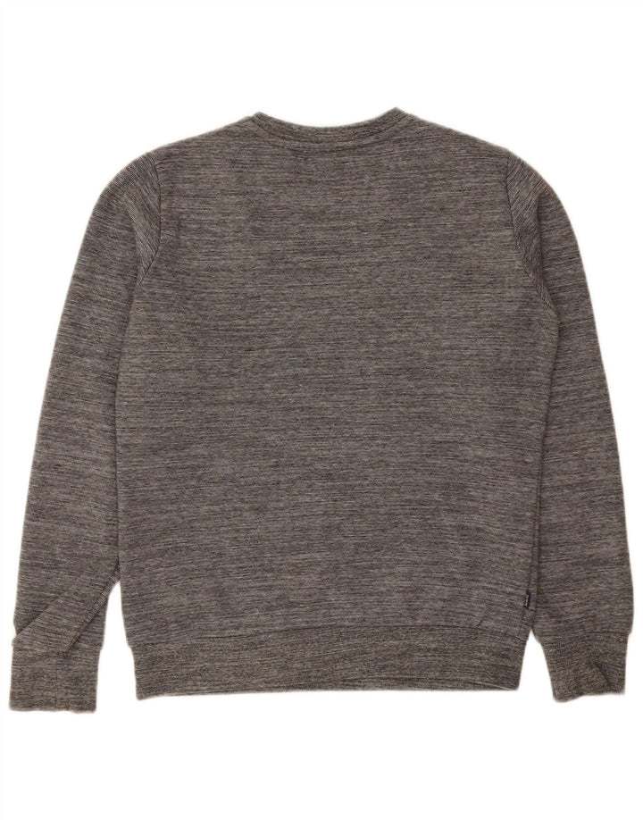 SUPERDRY Mens Sweatshirt Jumper Medium Navy Blue Cotton
