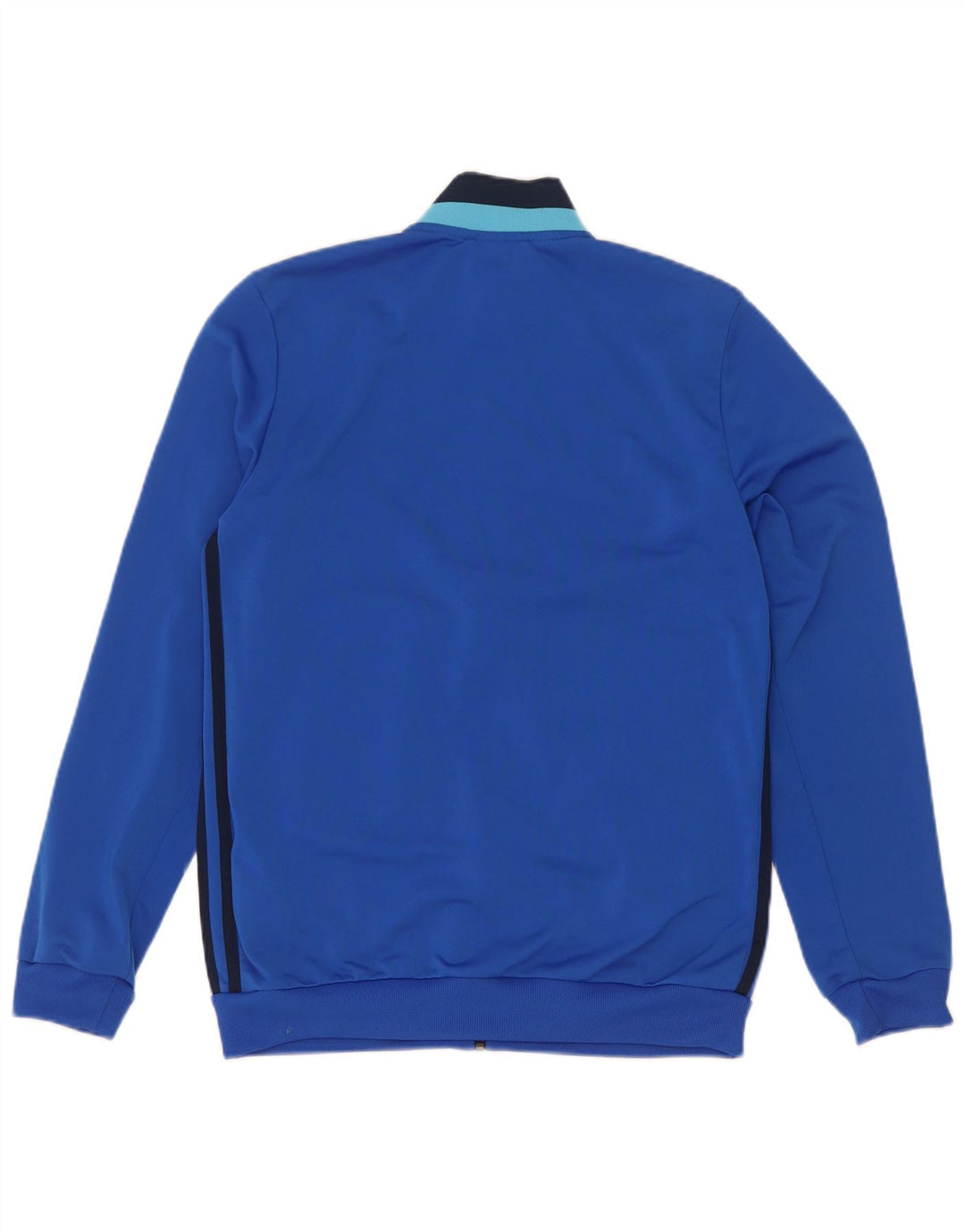 Adidas Veste de Survêtement Garçon 13-14 Ans Bleu Colorblock Polyester