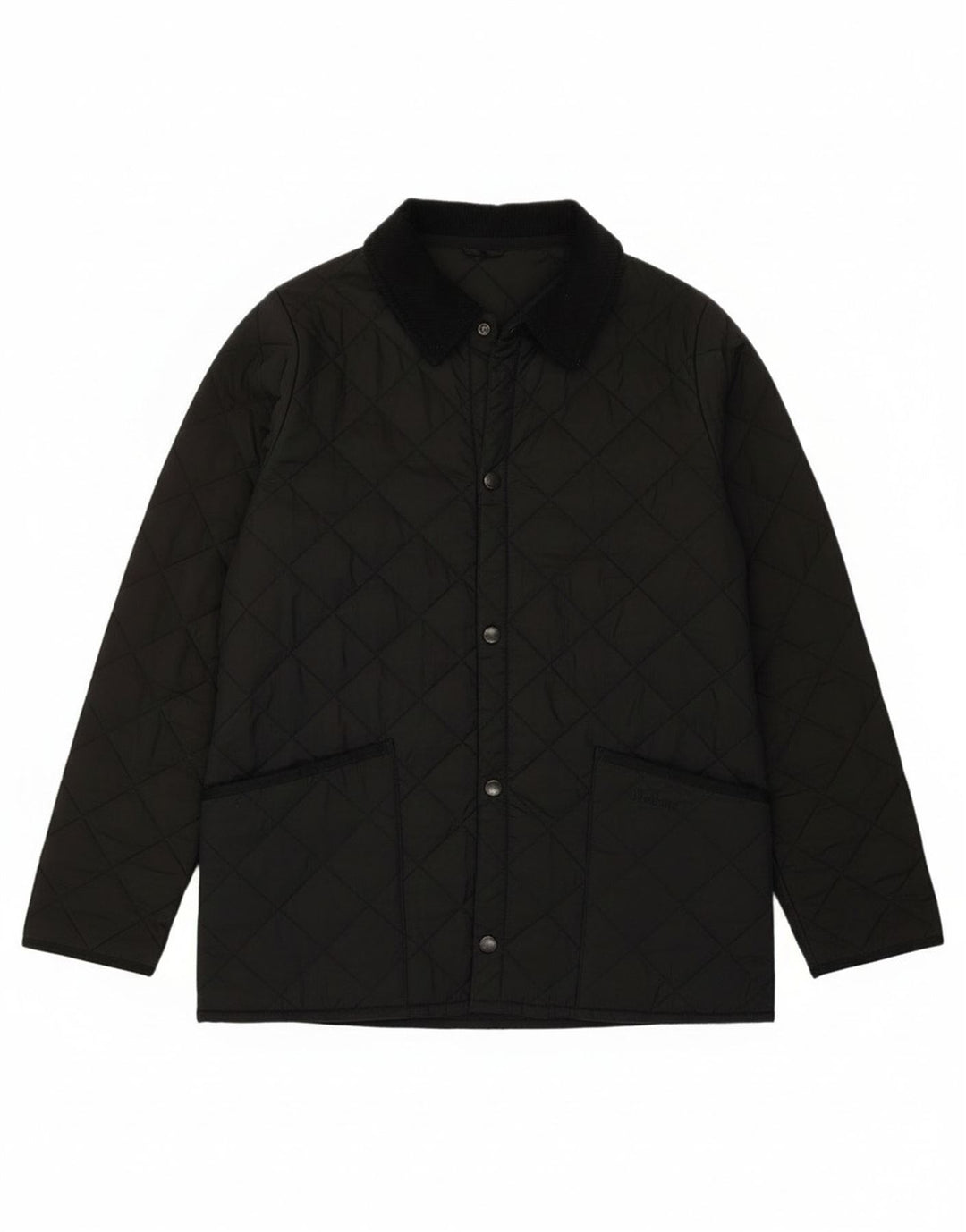 Barbour Veste matelassée matelassée pour garçons 12-13 ans XL Noir Polyester