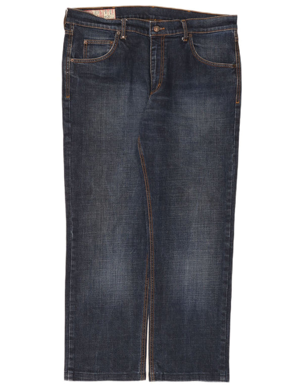 Jean droit Rifle homme W38 L29 bleu marine coton
