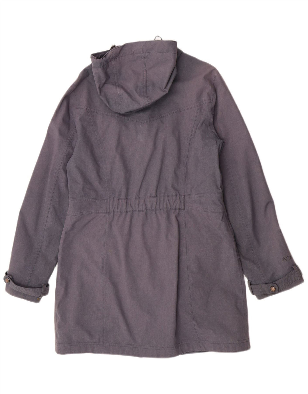Berghaus Femme Imperméable À Capuchon UK 12 Bleu Moyen Polyamide