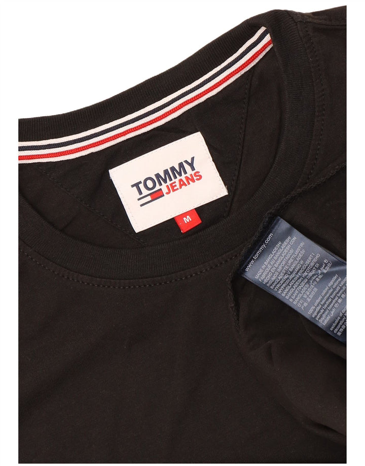 TOMMY HILFIGER T-Shirt Homme Noir Moyen Coton