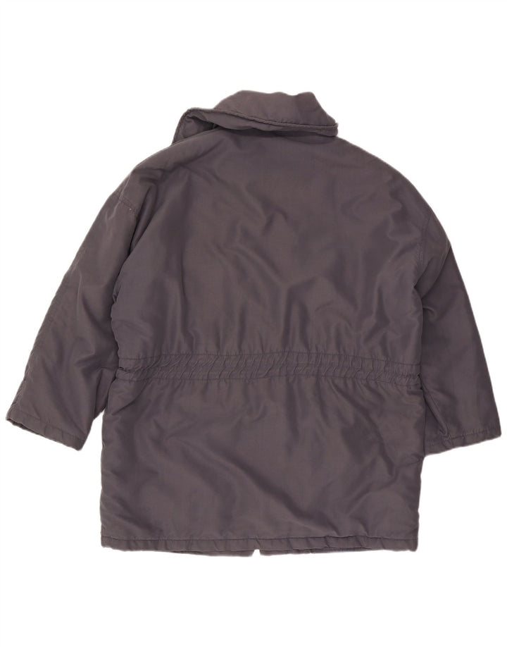 veste utilitaire femme vintage UK 16 Grand Gris