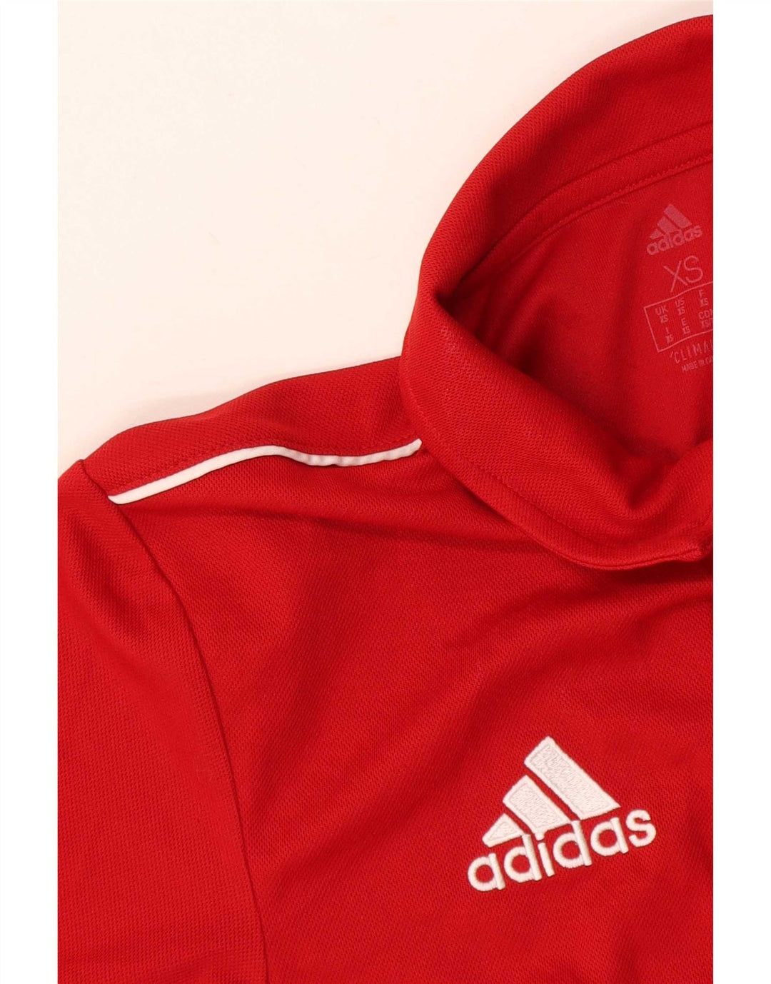Adidas Homme Climalite Graphic Polo XS Rouge
