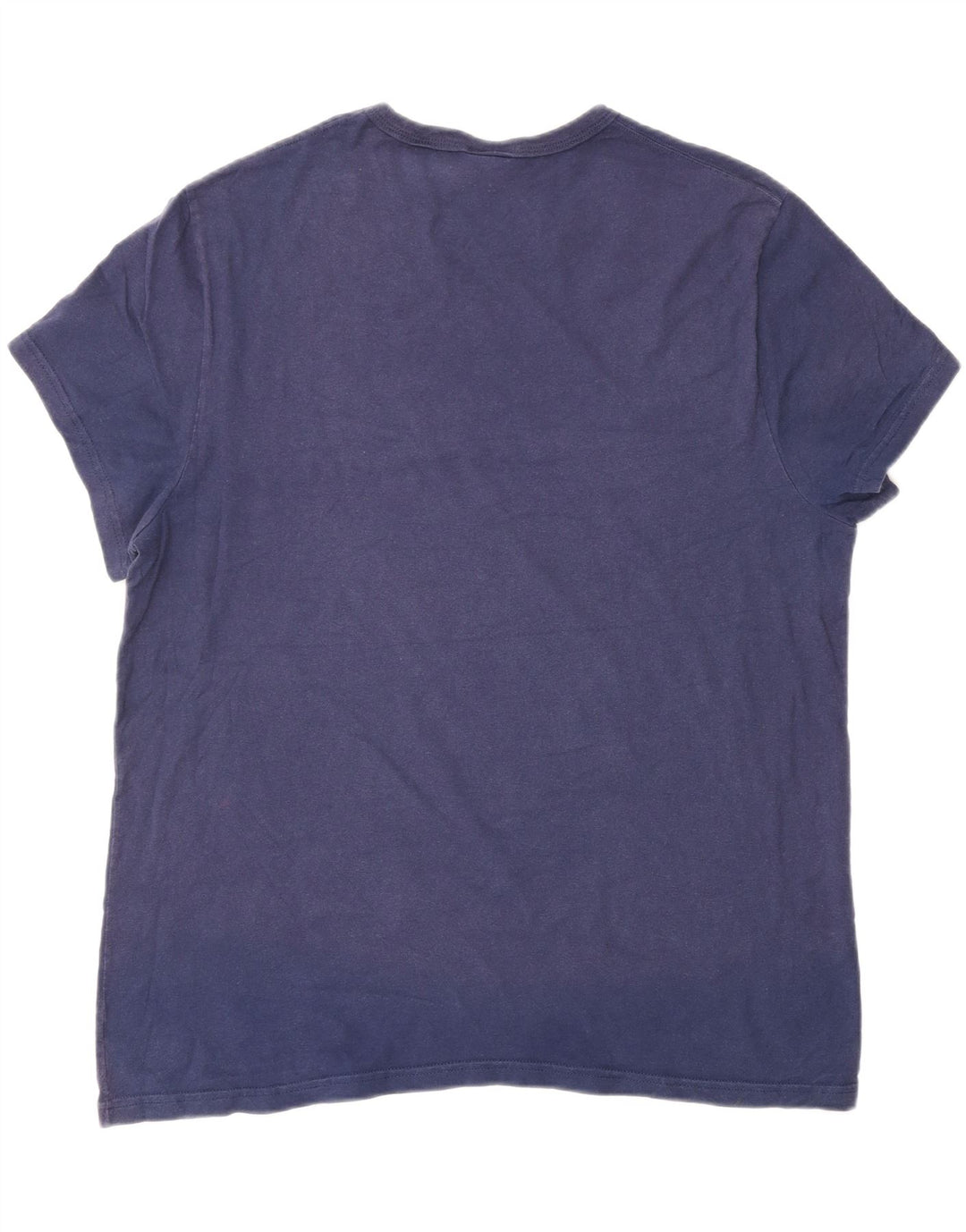 Champion T-Shirt Graphique Homme Top XL Bleu Marine Coton