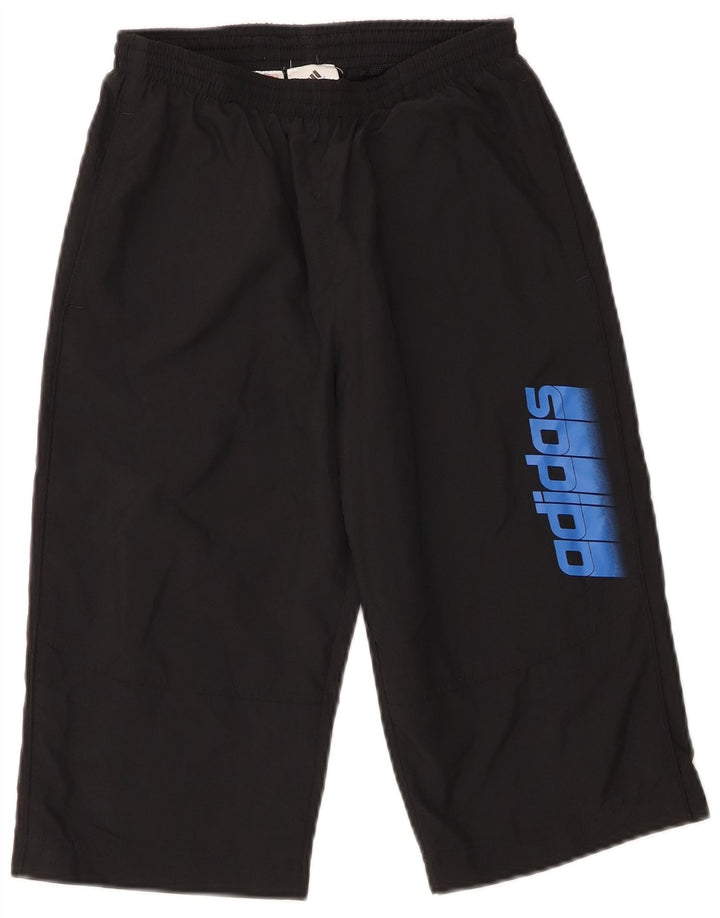 Adidas Short de Sport Graphique Garçon 11-12 Ans Noir Polyester