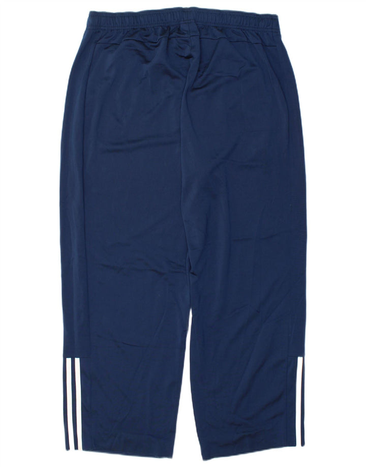 Adidas Pantalon de survêtement pour homme UK 46/48 XL Bleu marine Polyester