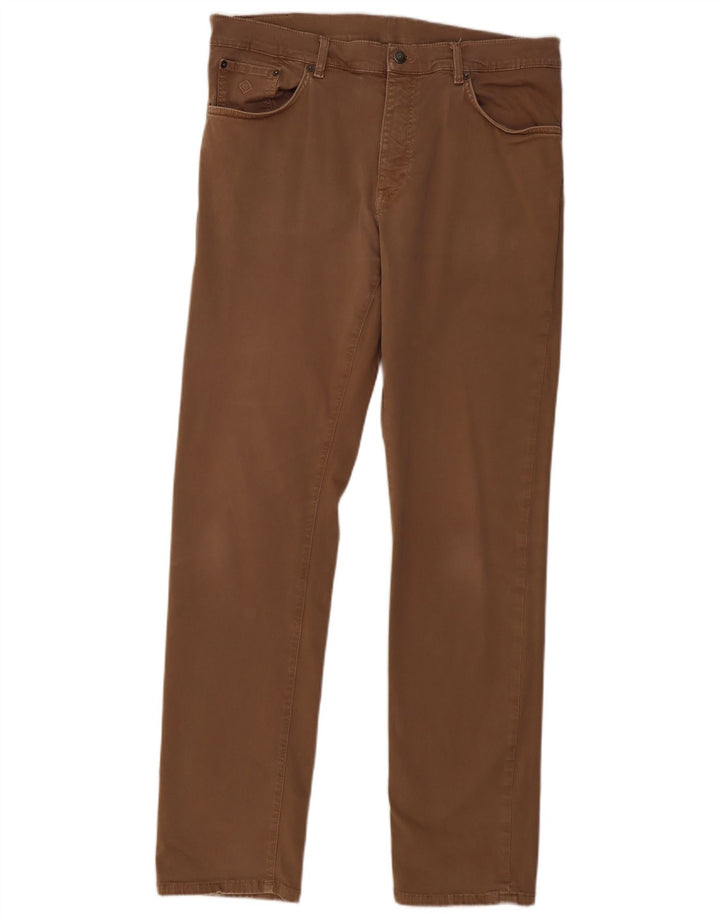 GANT Pantalon décontracté coupe classique pour homme W38 L34 Marron Coton
