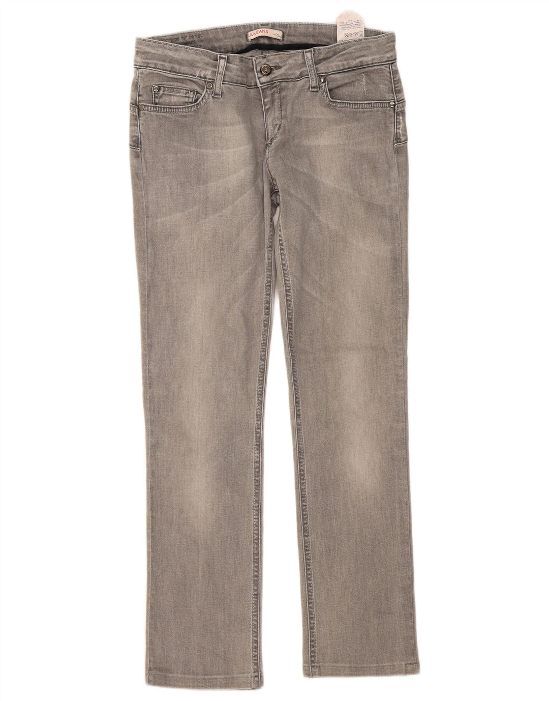 Liu Jo Jean Slim Femme W30 L30 Gris Coton