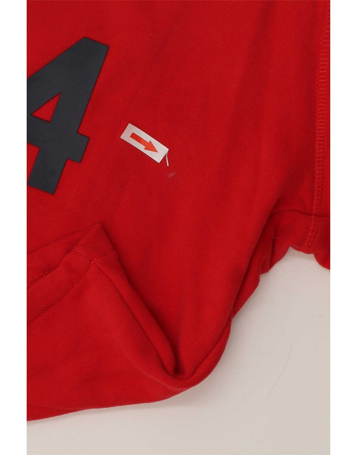 Superdry Short Graphic Sport Homme Rouge Large Coton