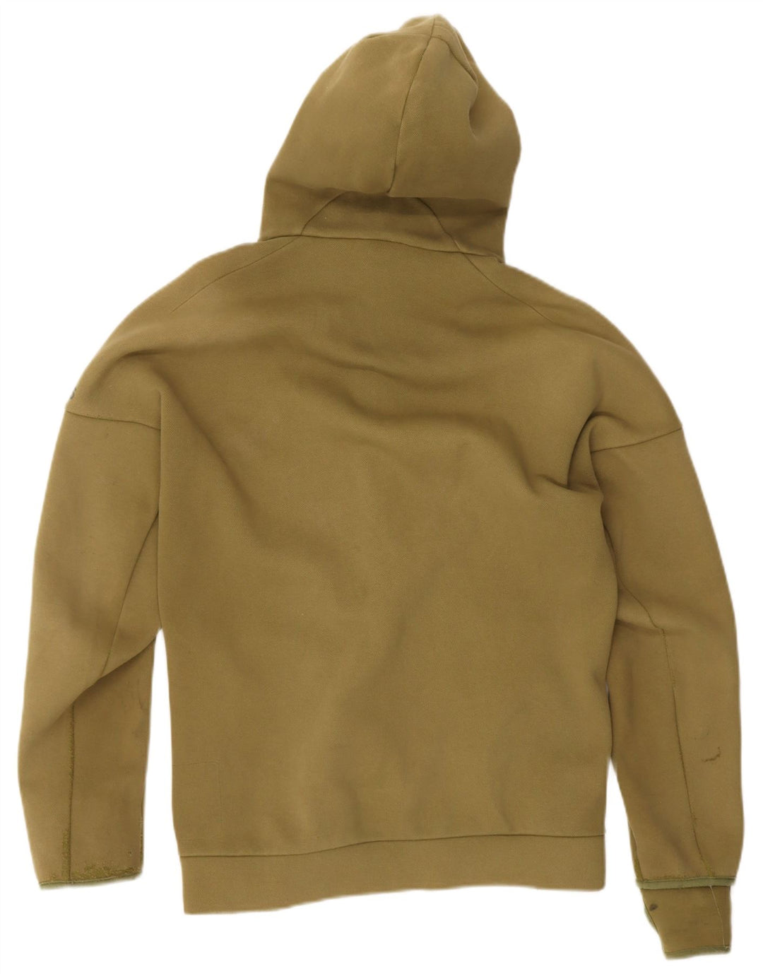 Adidas Pull à capuche zippé graphique pour hommes, grand kaki