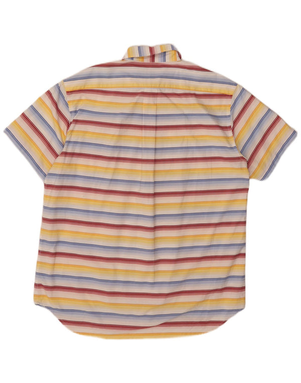Marina Yachting Chemise à manches courtes pour homme Taille 43 Large Rayé multicolore