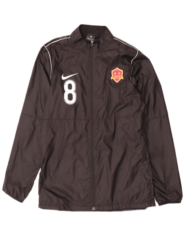 Veste de pluie Nike Graphic pour hommes, petit, noir, polyester