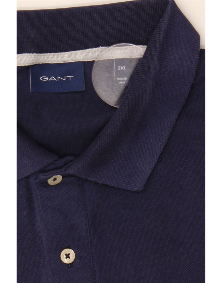 GANT Polo Homme 3XL Bleu Marine