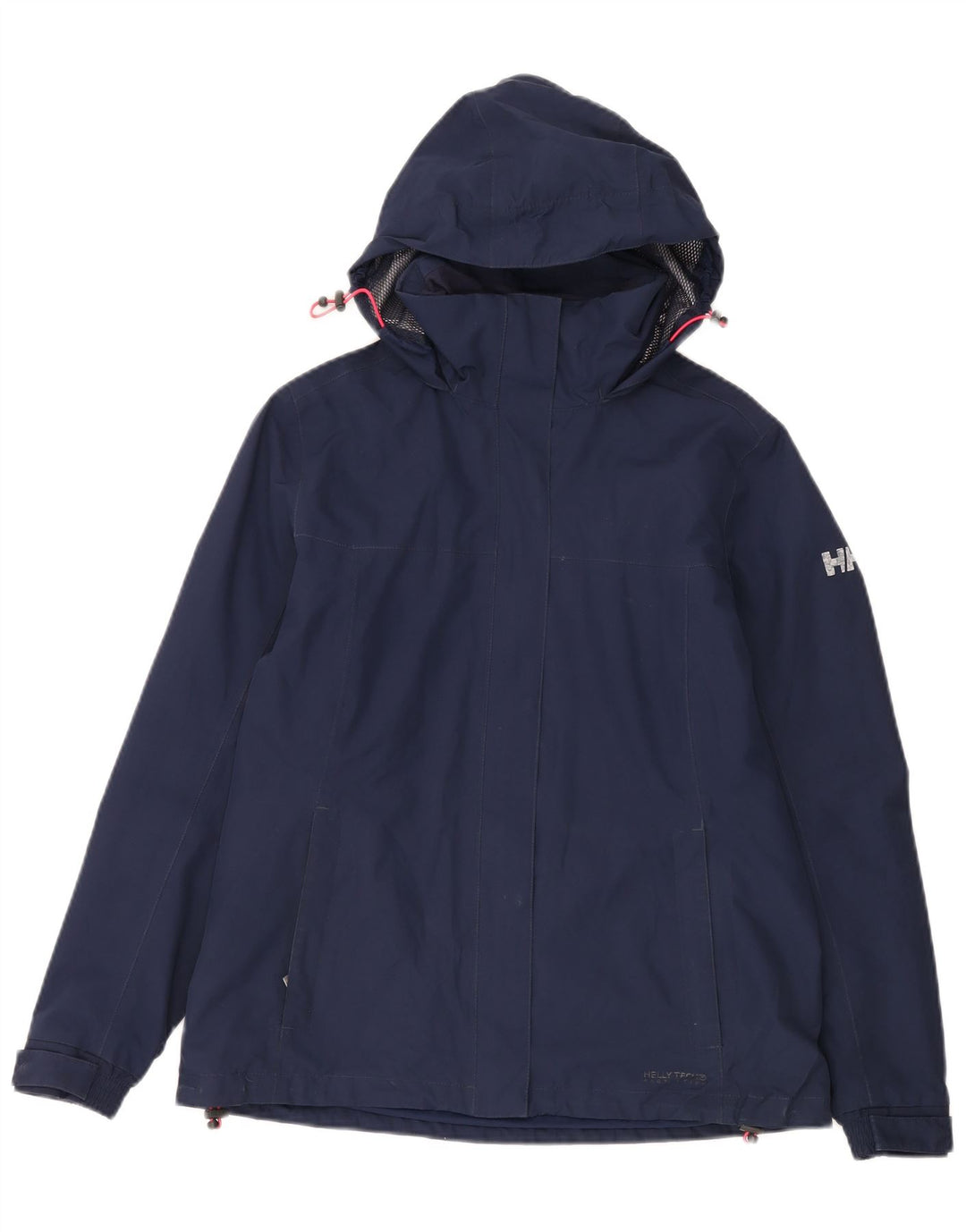 Helly Hansen Veste coupe-vent à capuche pour femme UK 14 Bleu marine moyen