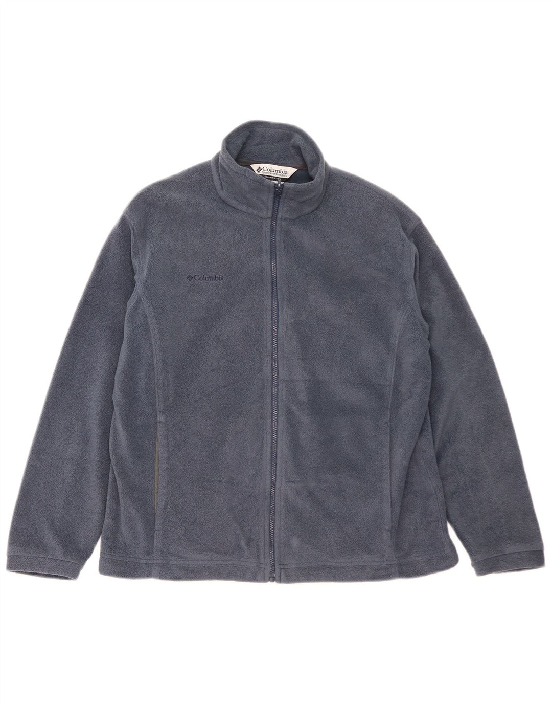 Columbia Veste Polaire Doublure Femme UK 16 Large Bleu Marine Polyester