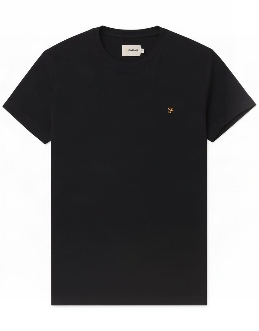 Farah T-shirt pour homme en coton bleu marine moyen